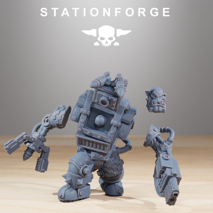 Orkaz Steelbrutes | Station Forge | Orkaz | Wargaming | Ork | Orcs |