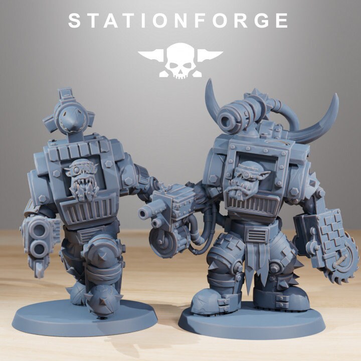 Orkaz Steelbrutes | Station Forge | Orkaz | Wargaming | Ork | Orcs |