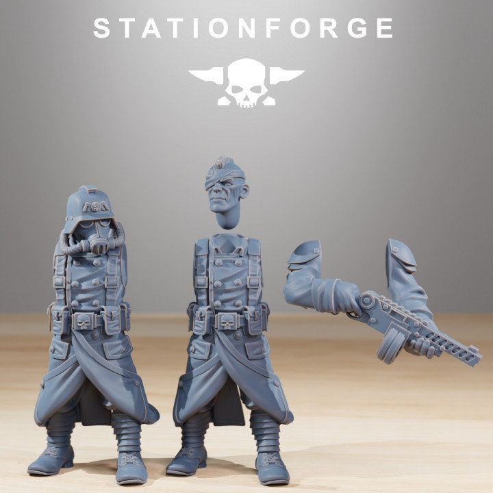 GrimGuard Combatants | Station Forge | Wargaming | Infantry | Soldiers