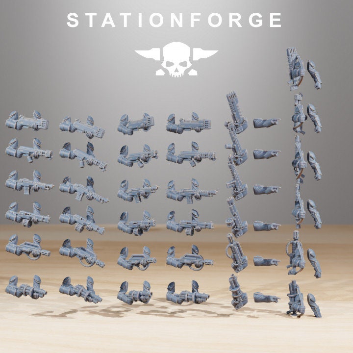 Vaskar Infantry Builder Kit | Station Forge | Wargaming | Infantry |