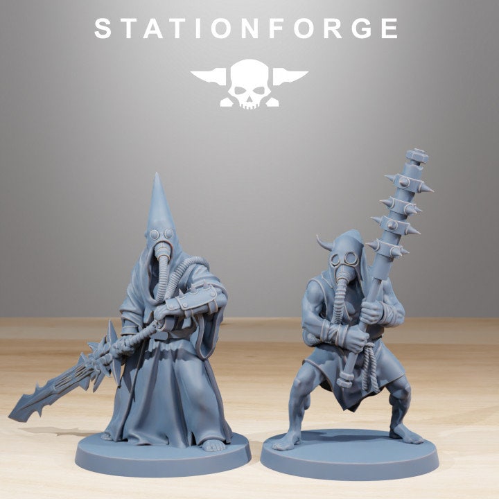Corrupted Guard Fanatics | Station Forge | Wargaming | Infantry | Soldiers