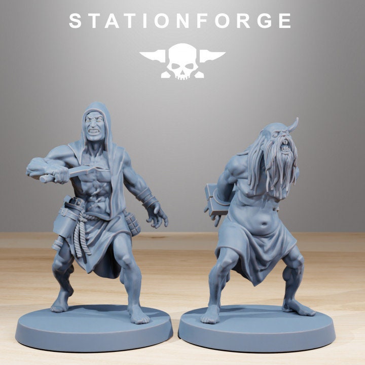 Corrupted Guard Fanatics | Station Forge | Wargaming | Infantry | Soldiers