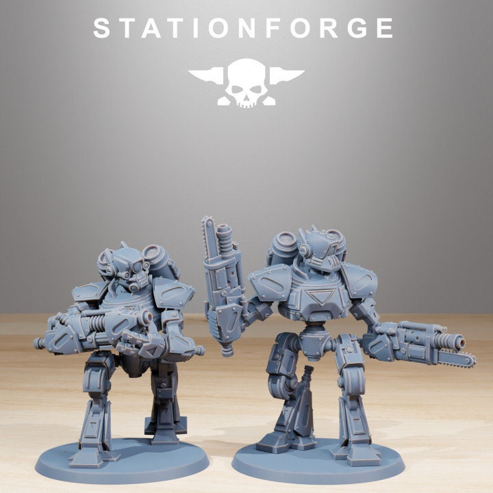 Scavenger Mechanods | Station Forge | Wargaming | Infantry