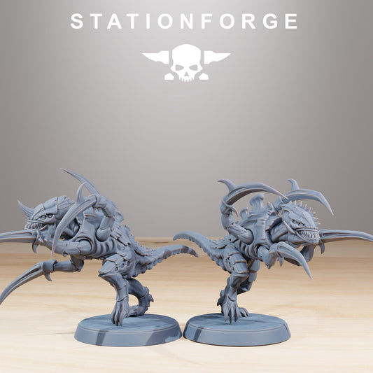 Xenarid Infantry Melee | Station Forge | Wargaming