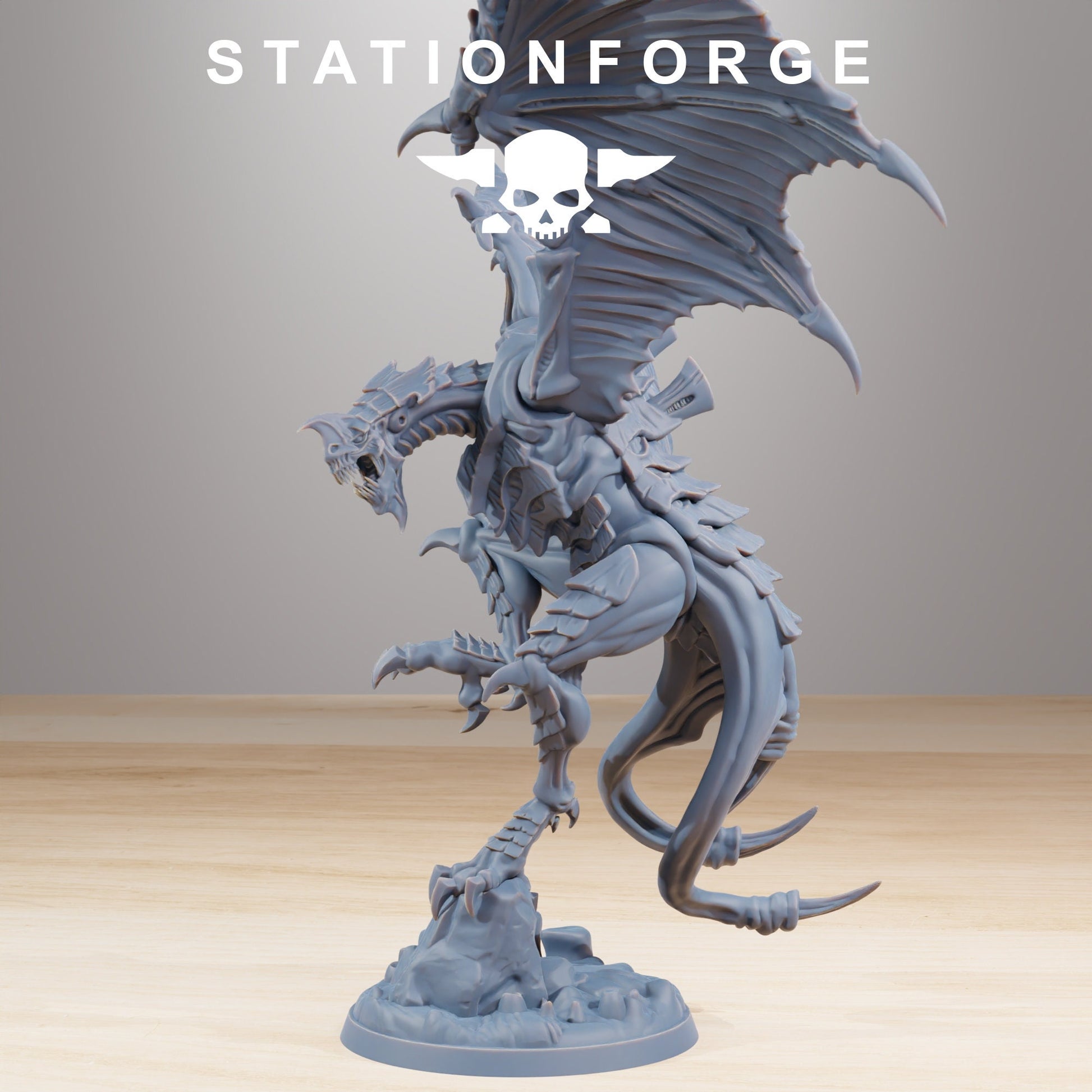 Xenarid Flyer Leader | Station Forge | Wargaming | Winged HQ Bug Leader