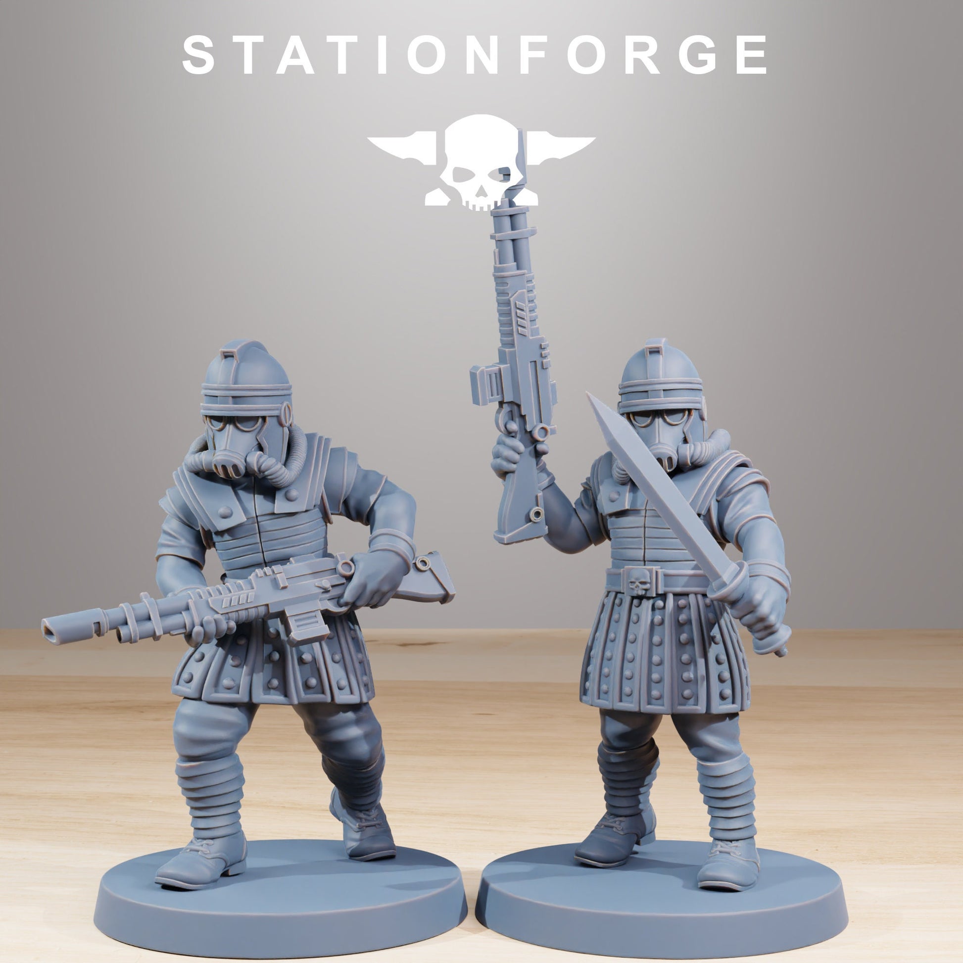GrimGuard Vexillatio | Station Forge | Wargaming | Wargaming Miniatures | Grim Dark Future | Tabletop Sci-Fi Wargaming