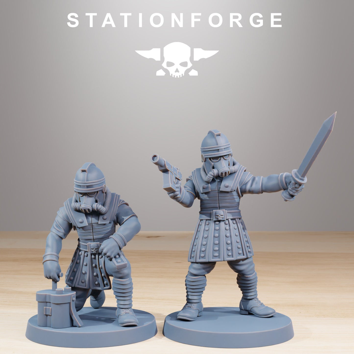 GrimGuard Vexillatio | Station Forge | Wargaming | Wargaming Miniatures | Grim Dark Future | Tabletop Sci-Fi Wargaming