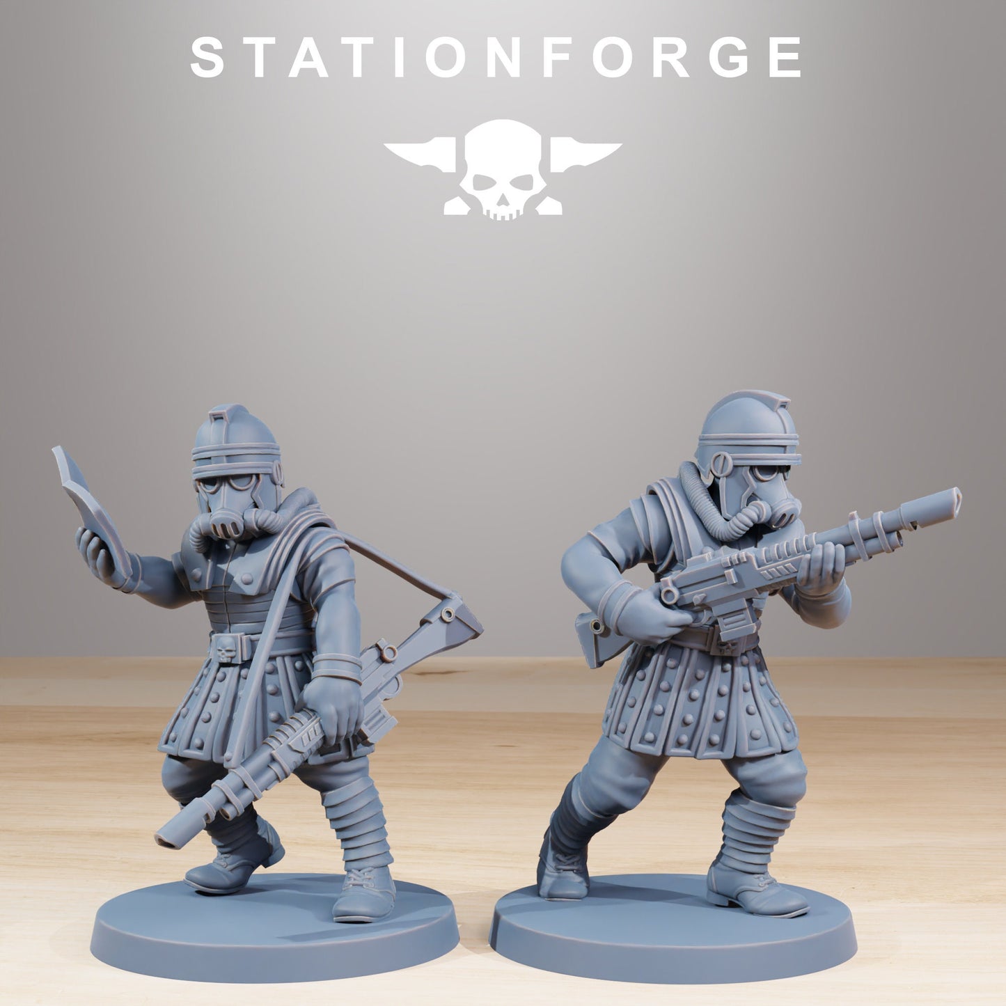 GrimGuard Vexillatio | Station Forge | Wargaming | Wargaming Miniatures | Grim Dark Future | Tabletop Sci-Fi Wargaming