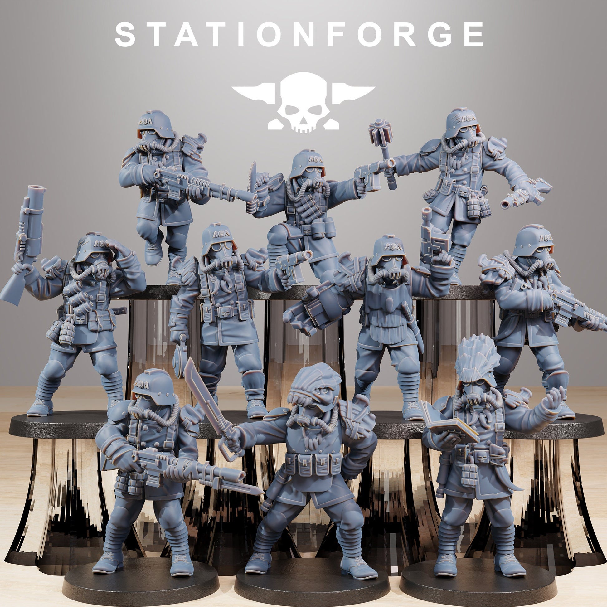 GrimGuard Xenarid Hunters | Station Forge | Marines | Wargaming | Infantry | Soldiers