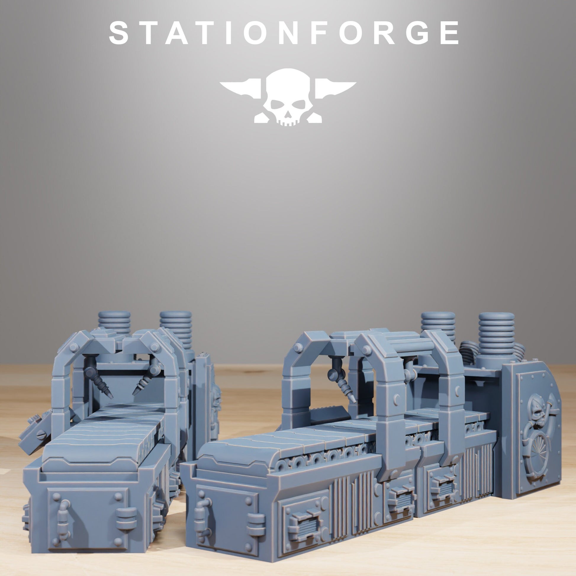 Scavenger Factory Terrain | Station Forge | Wargaming | Wargaming terrain