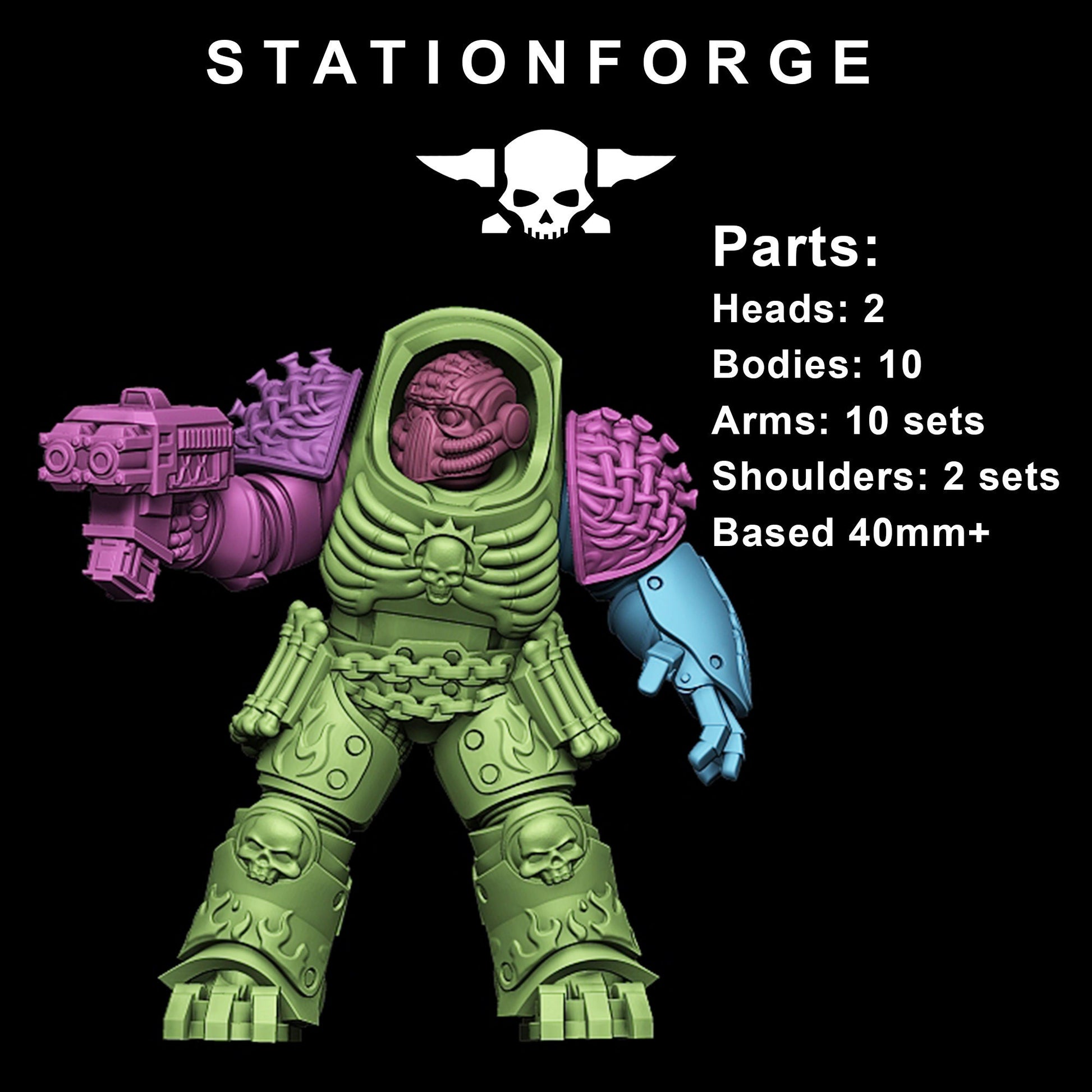 Socratis Doom Reaper Vanguards | Station Forge | Marines | Wargaming | Infantry | Soldiers