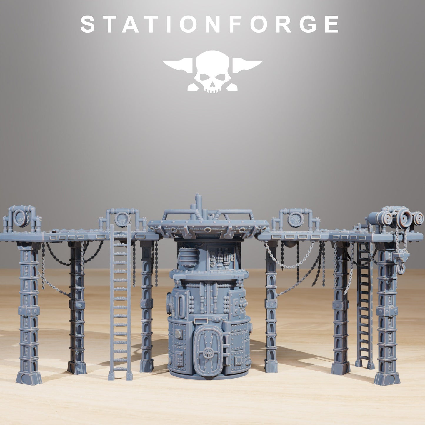 Scavenger Factory Terrain | Station Forge | Wargaming | Wargaming terrain