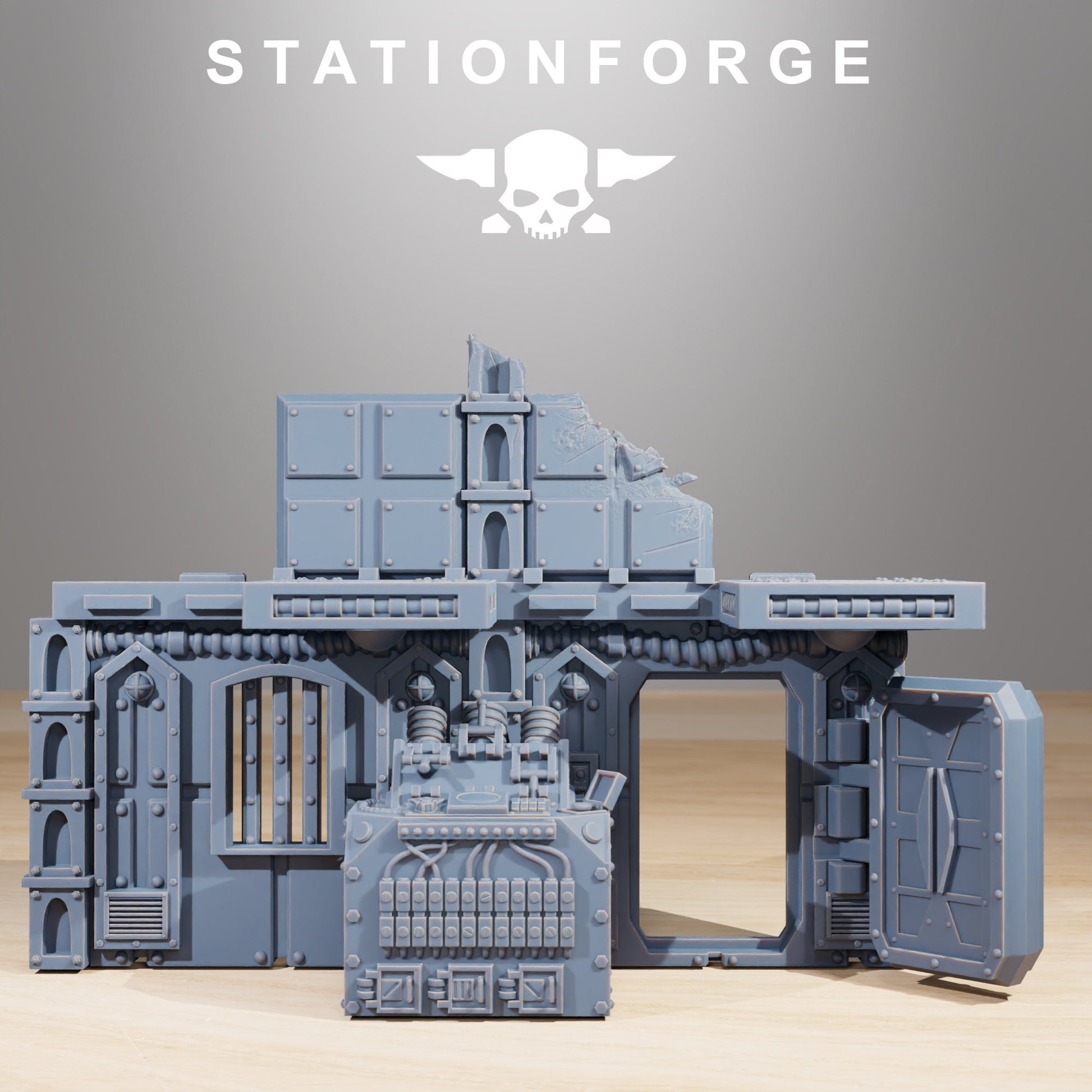 Scavenger Factory Terrain | Station Forge | Wargaming | Wargaming terrain
