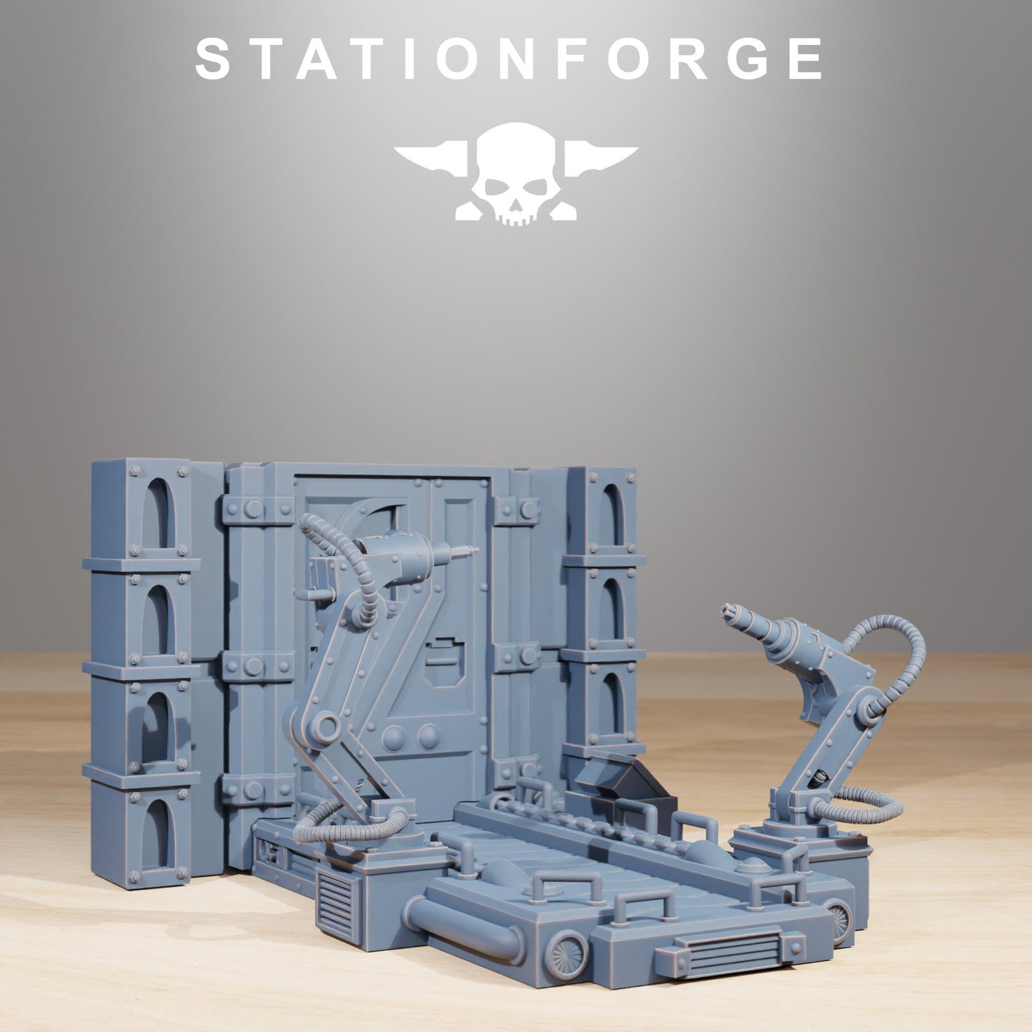 Scavenger Factory Terrain | Station Forge | Wargaming | Wargaming terrain