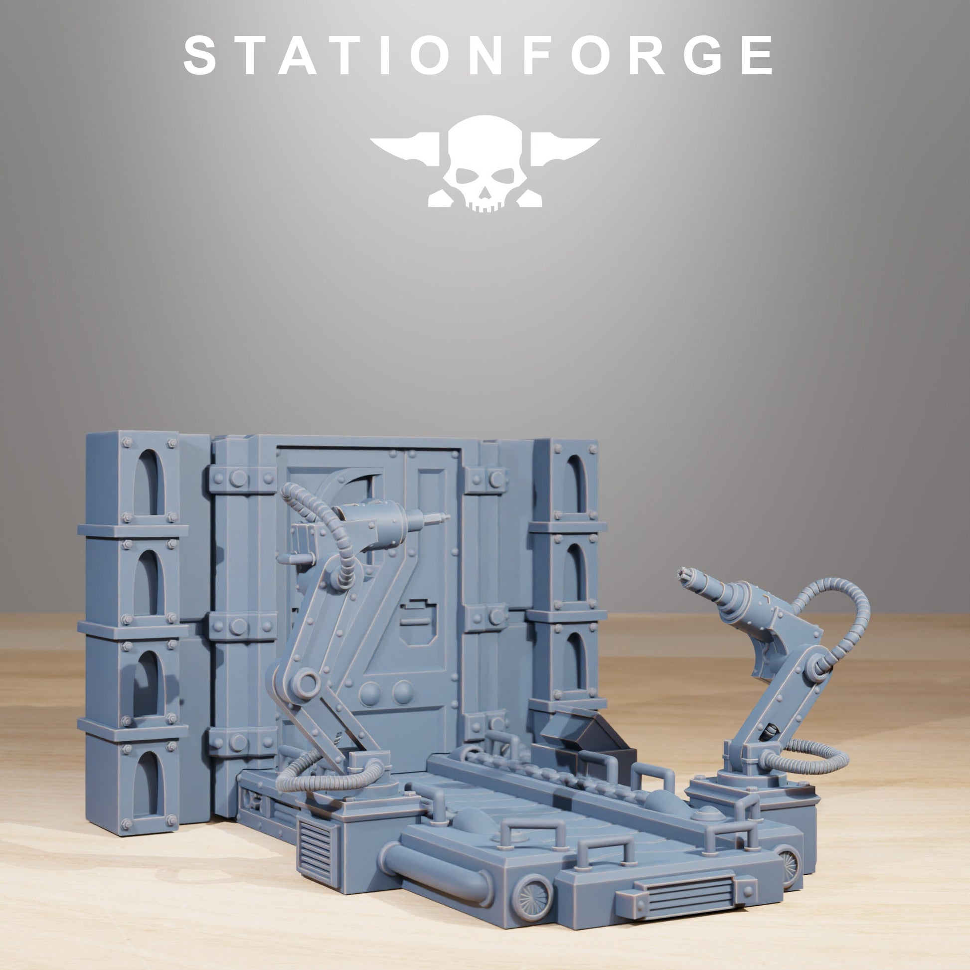 Scavenger Factory Terrain | Station Forge | Wargaming | Wargaming terrain