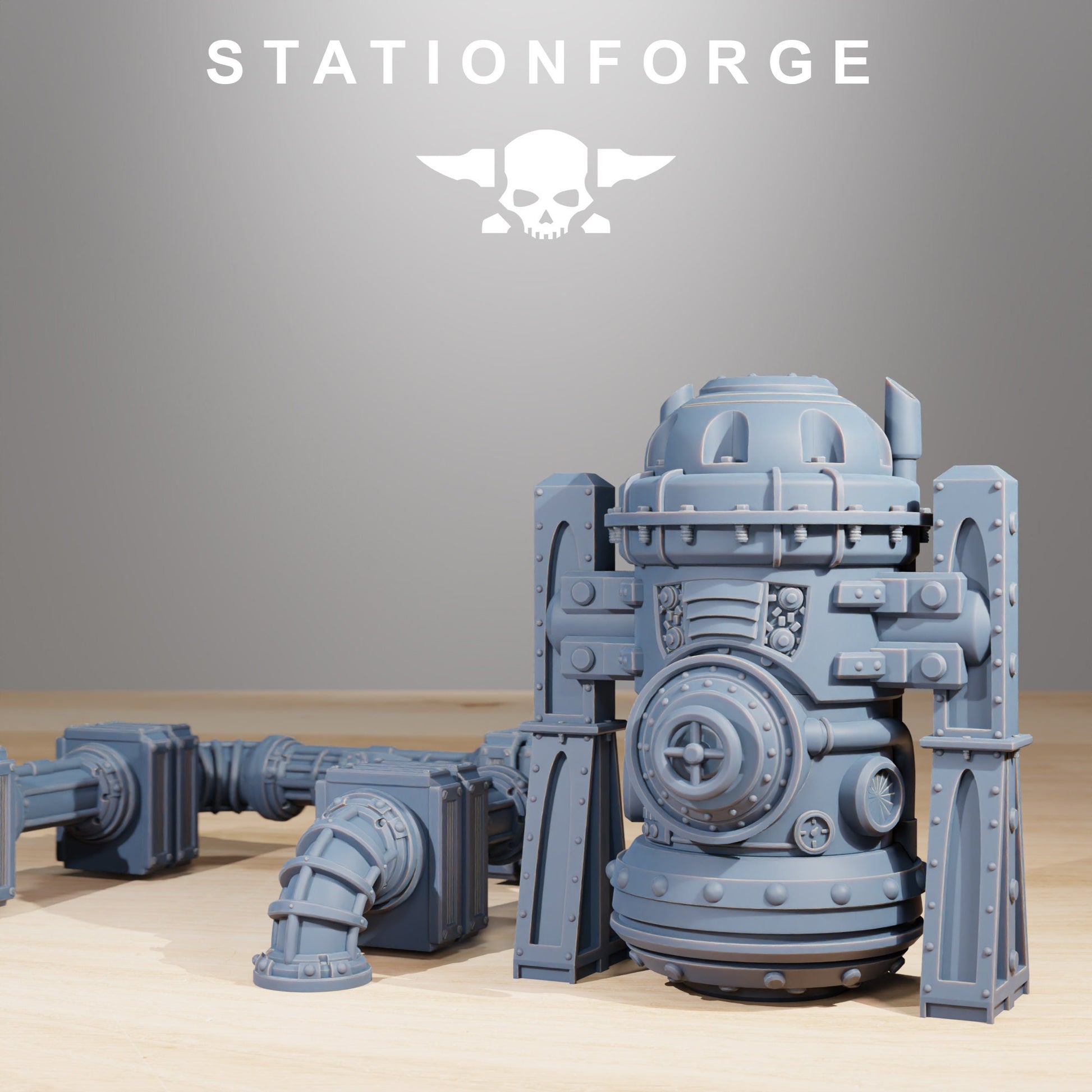 Scavenger Factory Terrain | Station Forge | Wargaming | Wargaming terrain