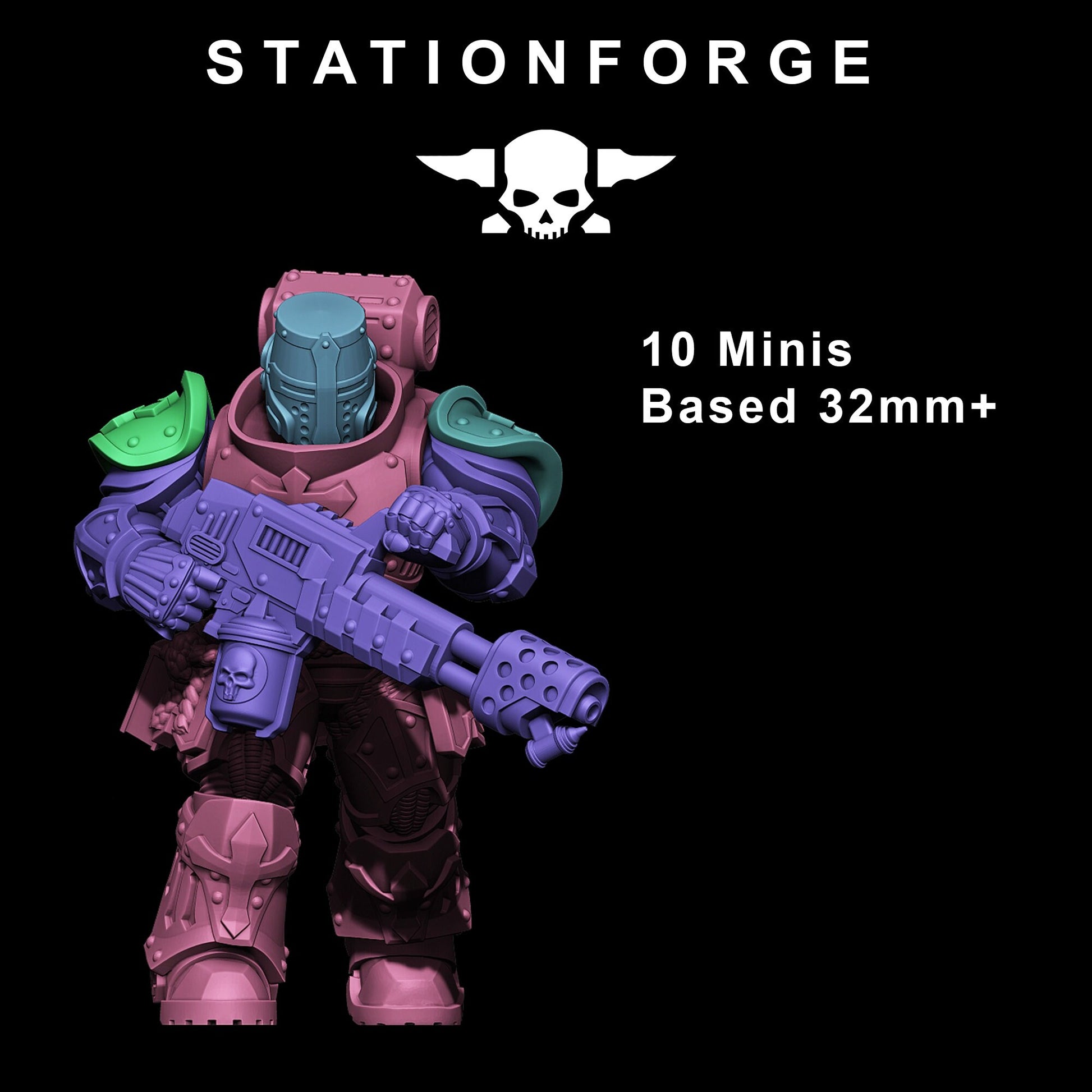 Socratis Zealots | Station Forge | Marines | Wargaming | Infantry | Soldiers