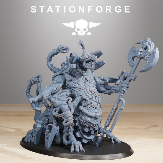 Raticus Chonk Meister | Station Forge | Wargaming | Scavenger Raticus | Wargaming Miniature | Grim Dark Future tabletop Gaming