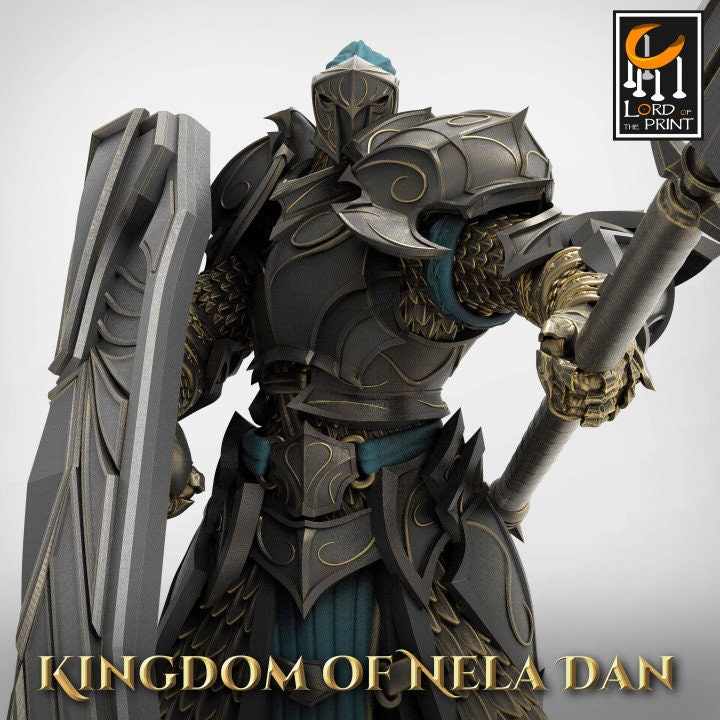 Pretorian Elven Knights | Kingdom of Nela Dan | Lord of the Print | Wargaming | Dungeons and Dragons | Tabletop RPG | DnD | Wood Elves |