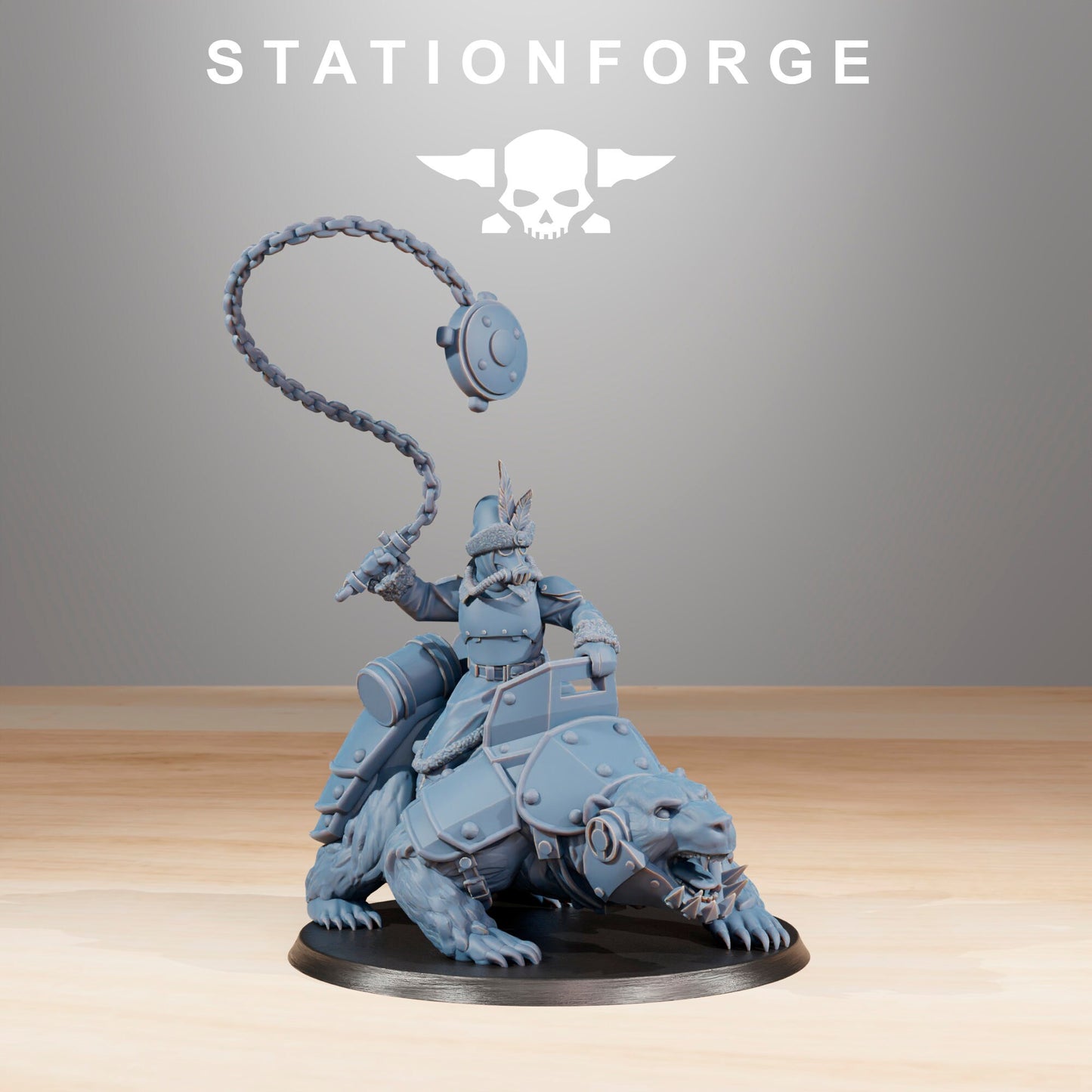 GrimGuard Bear Riders | Station Forge | Marines | Wargaming | Infantry | Soldiers