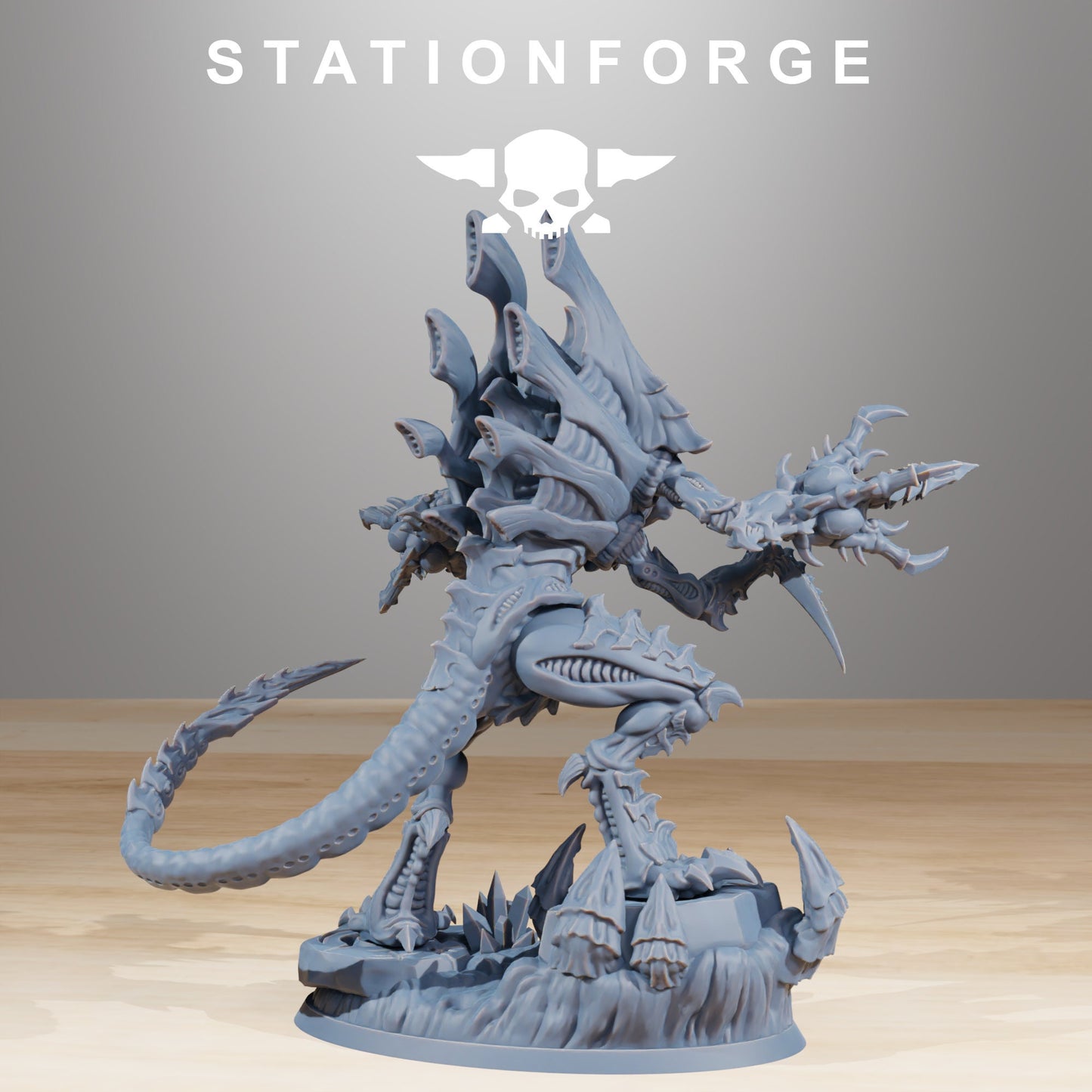 Xenarid Devourers | Station Forge | Wargaming Miniatures | xenomorph warriors | Alien Soldiers | Alien Models