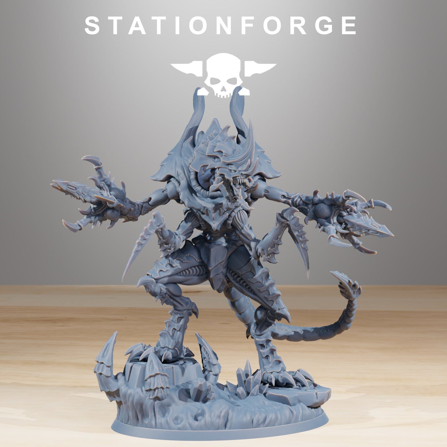 Xenarid Devourers | Station Forge | Wargaming Miniatures | xenomorph warriors | Alien Soldiers | Alien Models
