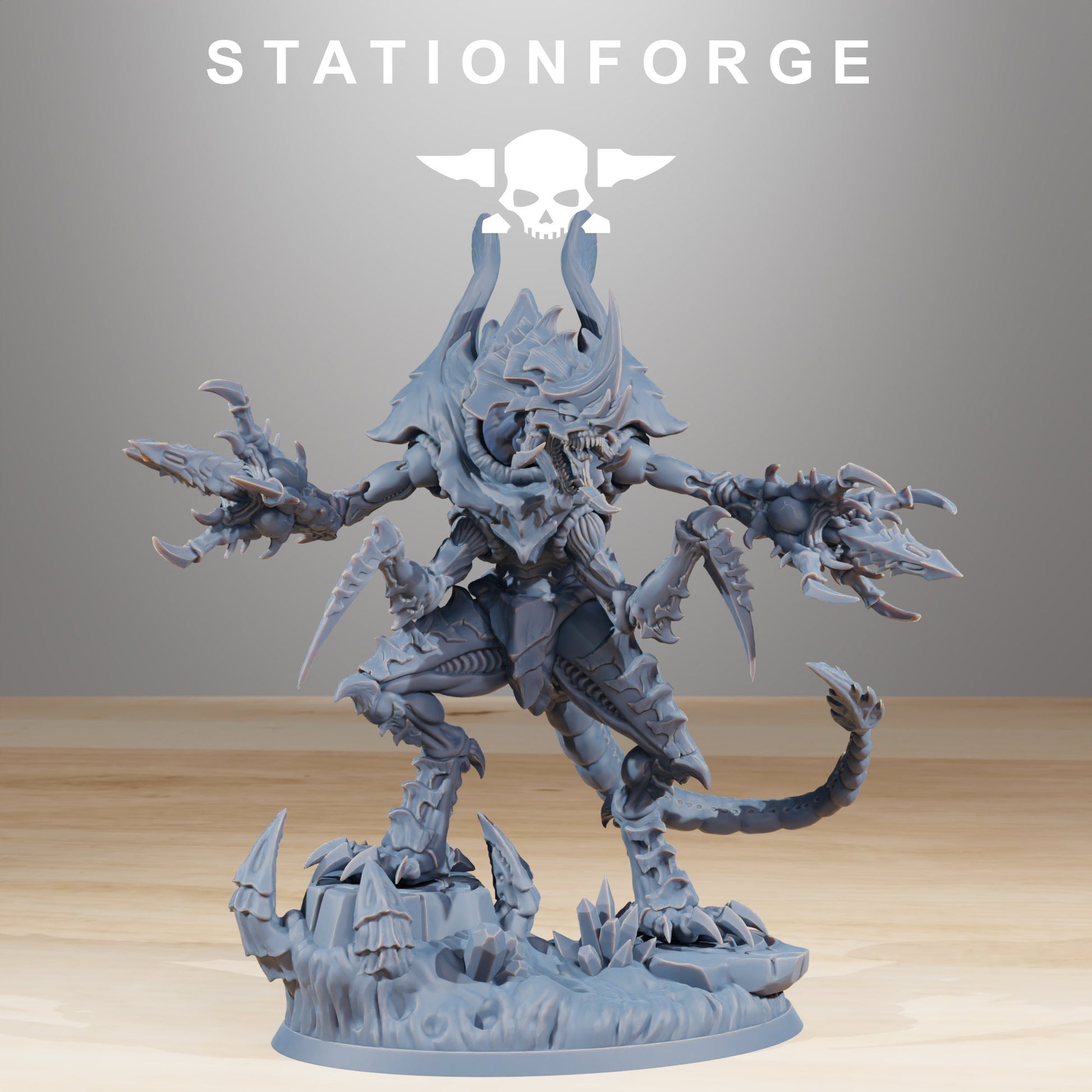 Xenarid Devourers | Station Forge | Wargaming Miniatures | xenomorph warriors | Alien Soldiers | Alien Models