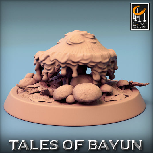 Mushroom Props | Tales of Bayun | Lord of the Print | Wargaming | Dungeons and Dragons | Swamp Tales | Tabletop RPG | Fungus | DnD