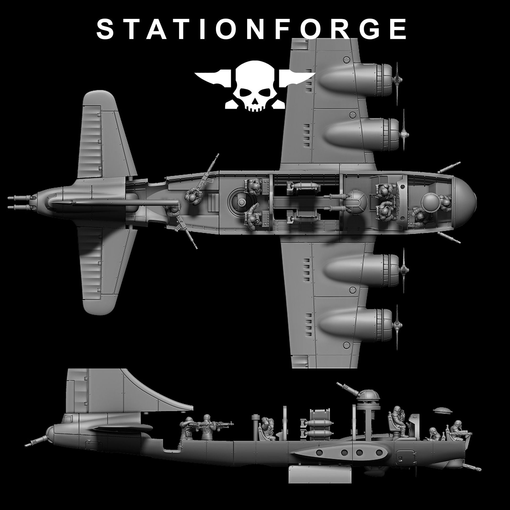 GrimGuard Bomber | Station Forge | Wargaming