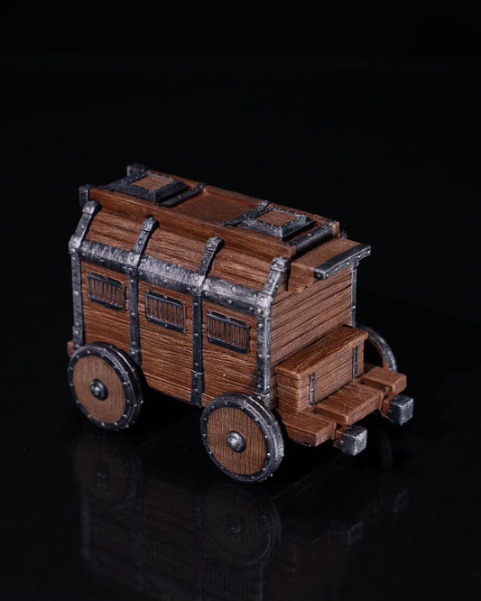 Town DnD Miniature Terrain - Dungeons and Dragons, D&D, Pathfinder, Wargaming, Tabletop, 28mm, 32mm - Perfect for Townscapes and Encounters