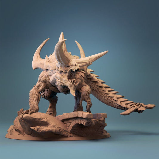 Tarrasque | RPG Miniature | DnD | Lord of the Print | Wargaming | Dungeons and Dragons | Tabletop RPG | TTRPG Monster for DnD