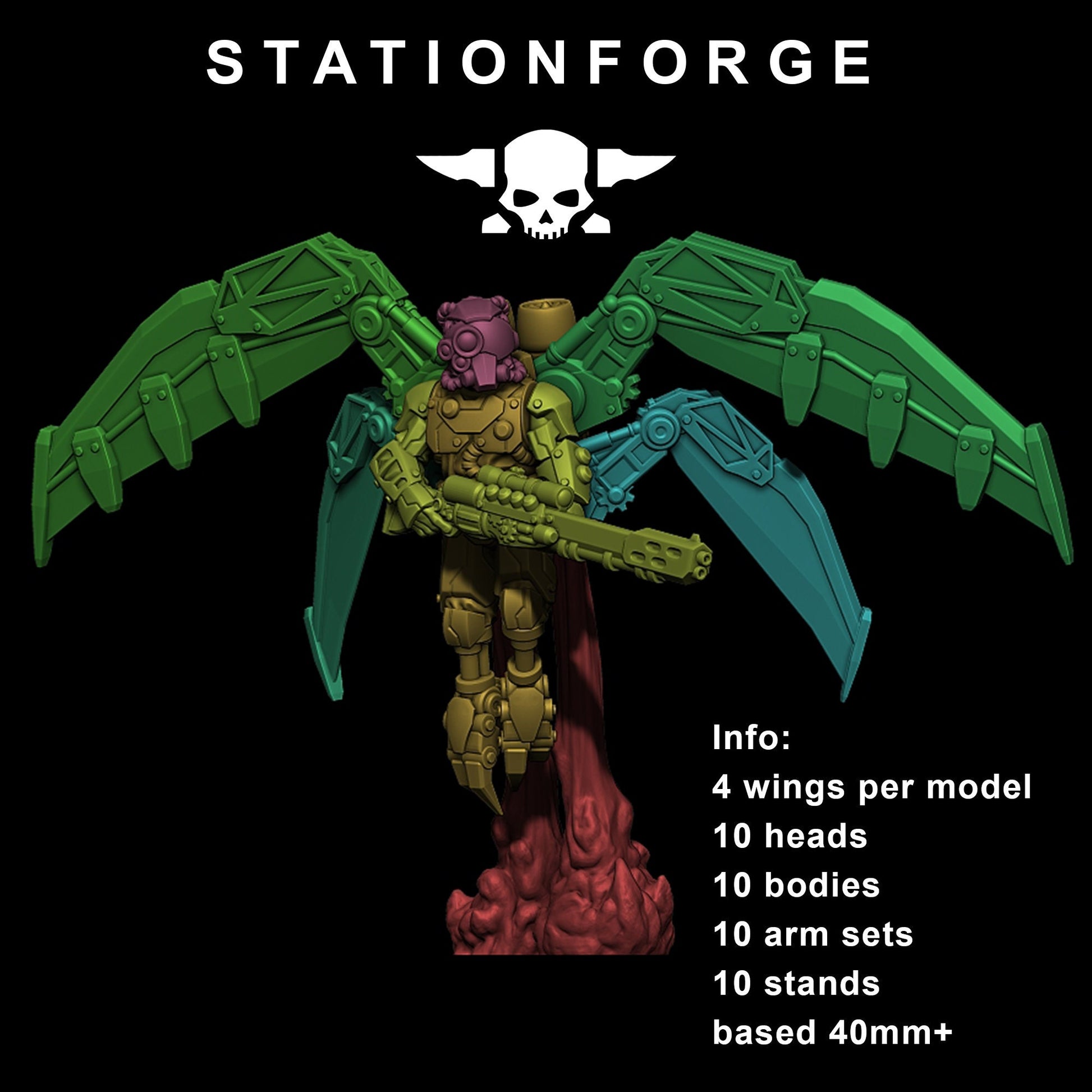 Scavenger Striker | Station Forge | Wargaming | Jetpack junk soldiers | warhammer