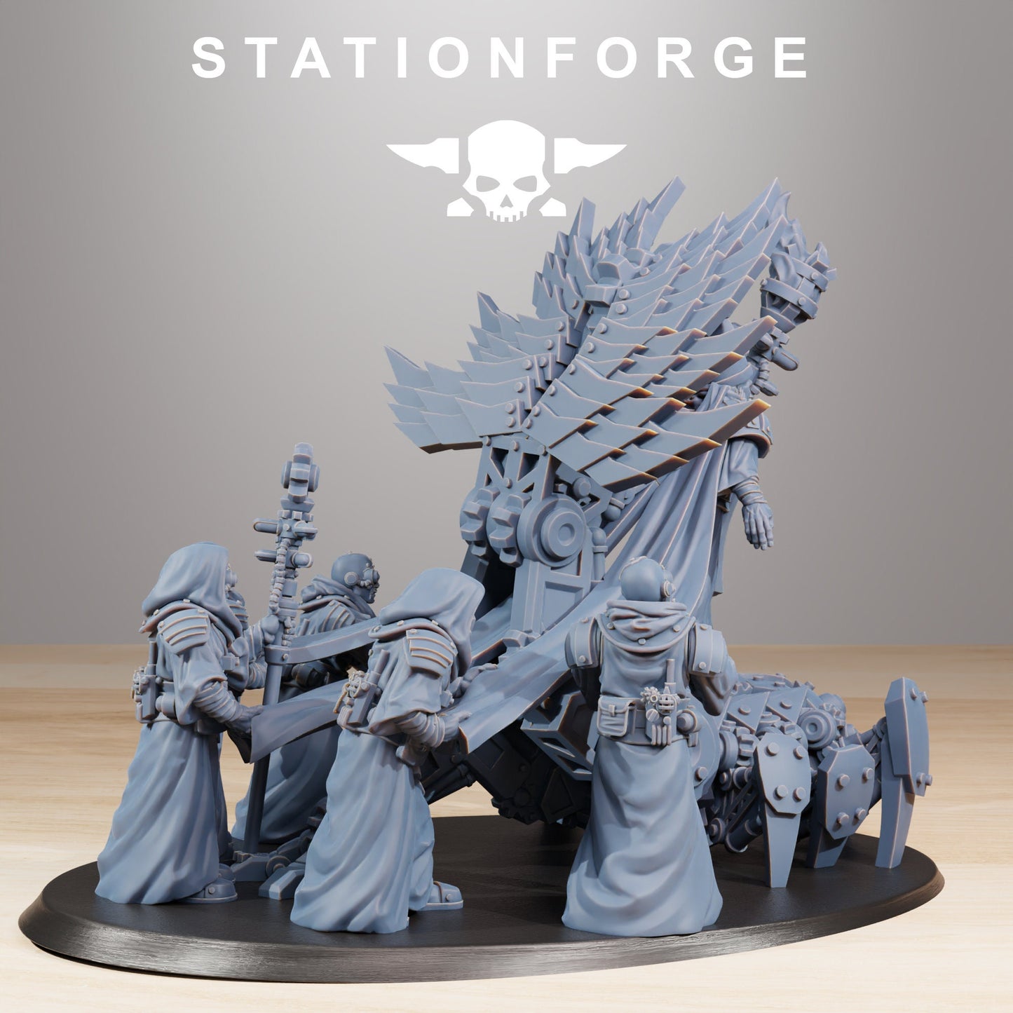 Scavenger Priest | Station Forge | Wargaming | Tabletop miniatures | Grim dark future wargames
