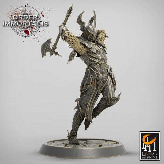 Blood Knights Axe Pack - Dungeons and Dragons D&D - Vampire Knights - Fantasy Tabletop Gaming Collectible