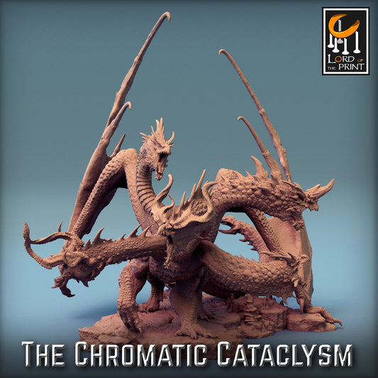Tiamat Dragon Queen | Chromatic Cataclysm | Lord of the Print | Wargaming | Dungeons and Dragons | Tabletop RPG | DnD | Pathfinder