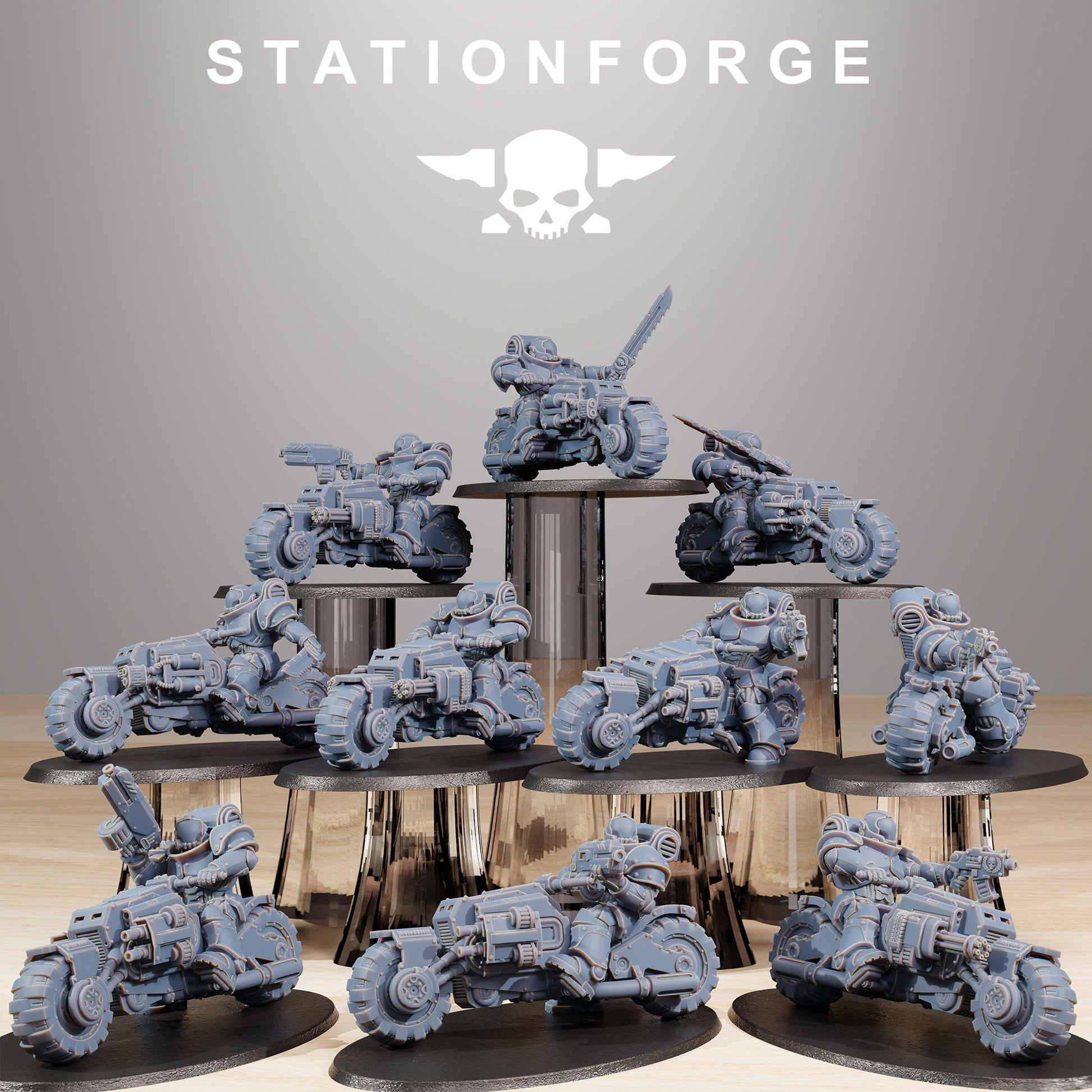 Socratis Bikers | Station Forge | Marines | Wargaming | Infantry | Soldiers