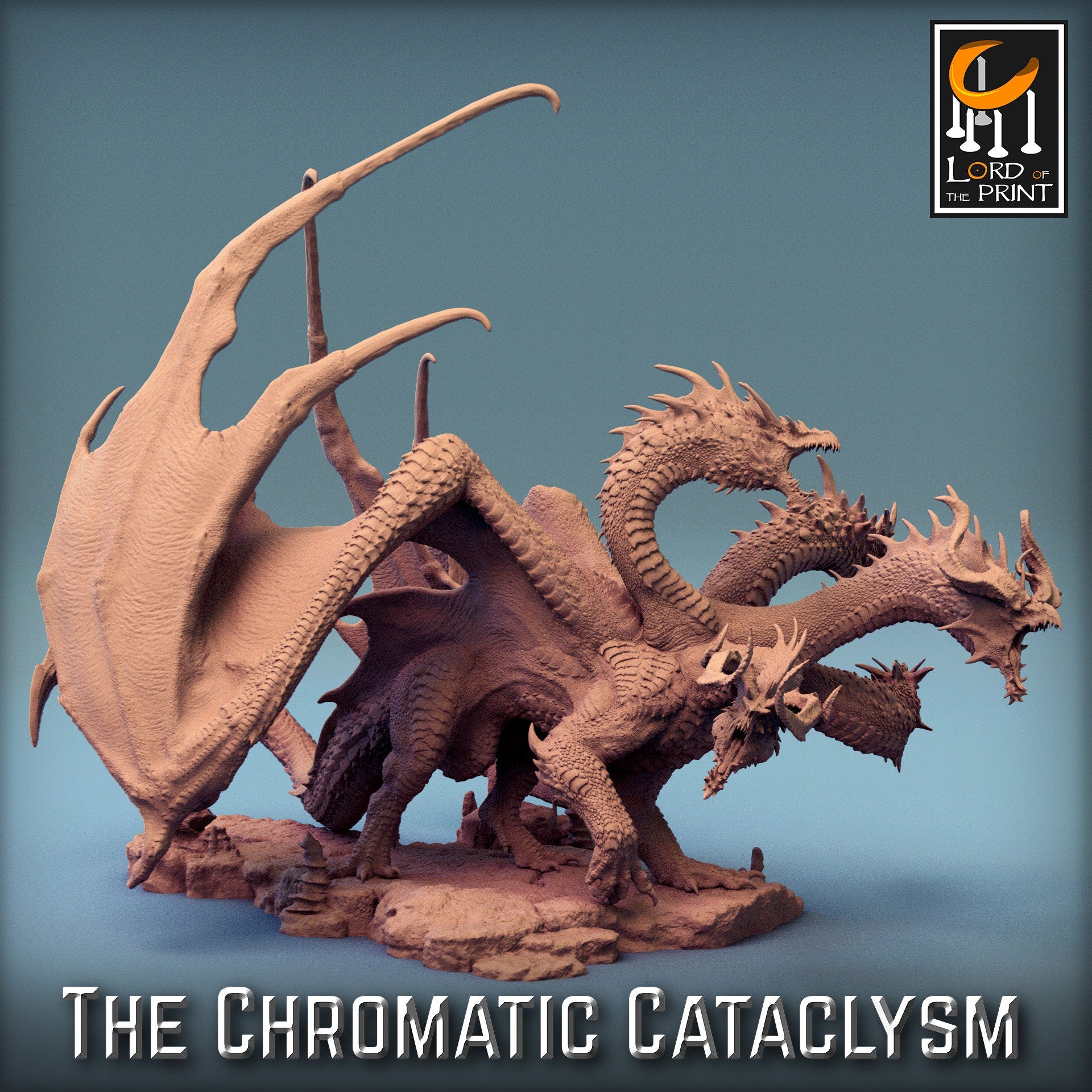 Tiamat Dragon Queen | Chromatic Cataclysm | Lord of the Print | Wargaming | Dungeons and Dragons | Tabletop RPG | DnD | Pathfinder