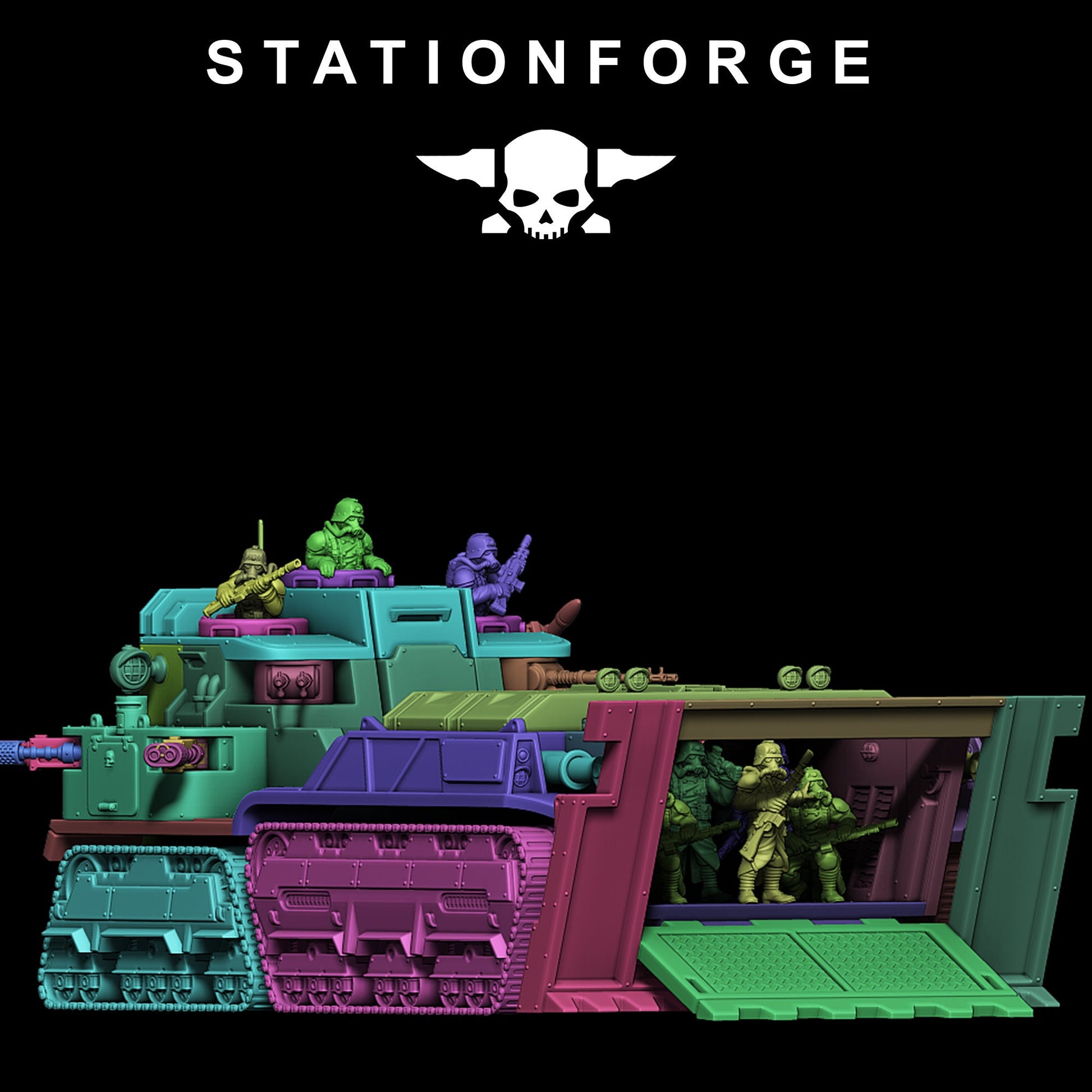 GrimGuard Transport Tank | Station Forge | Wargaming