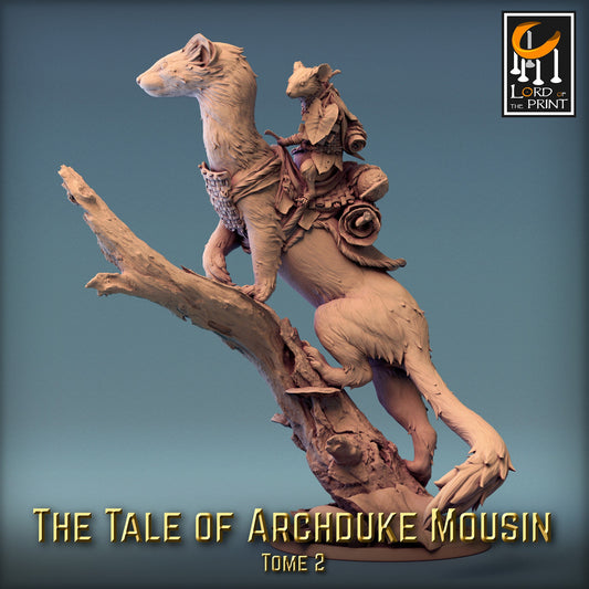 Mousin Weasel Pack | Tale of Archduke Mousin Tome 2 | Lord of the Print | Wargaming | Dungeons and Dragons | Tabletop RPG | DnD