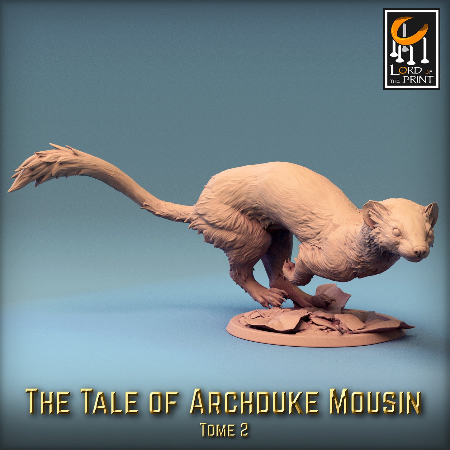 Mousin Weasel Pack | Tale of Archduke Mousin Tome 2 | Lord of the Print | Wargaming | Dungeons and Dragons | Tabletop RPG | DnD