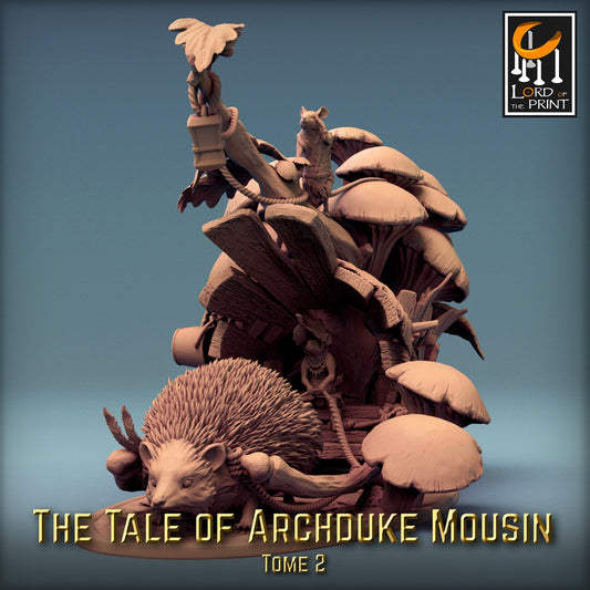 Mousin Hedgehog Caravan Pack | Tale of Archduke Mousin Tome 2 | Lord of the Print | Wargaming | Dungeons and Dragons | Tabletop RPG | DnD