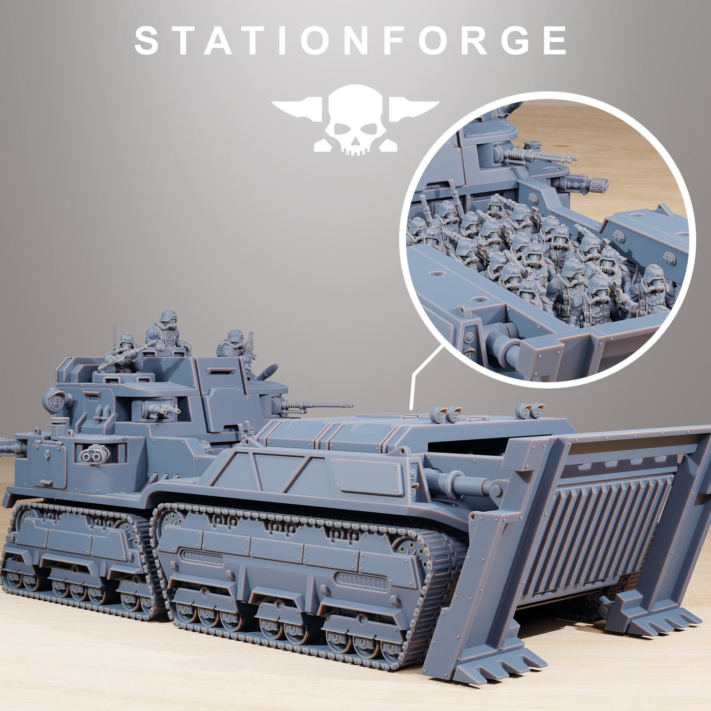 GrimGuard Transport Tank | Station Forge | Wargaming