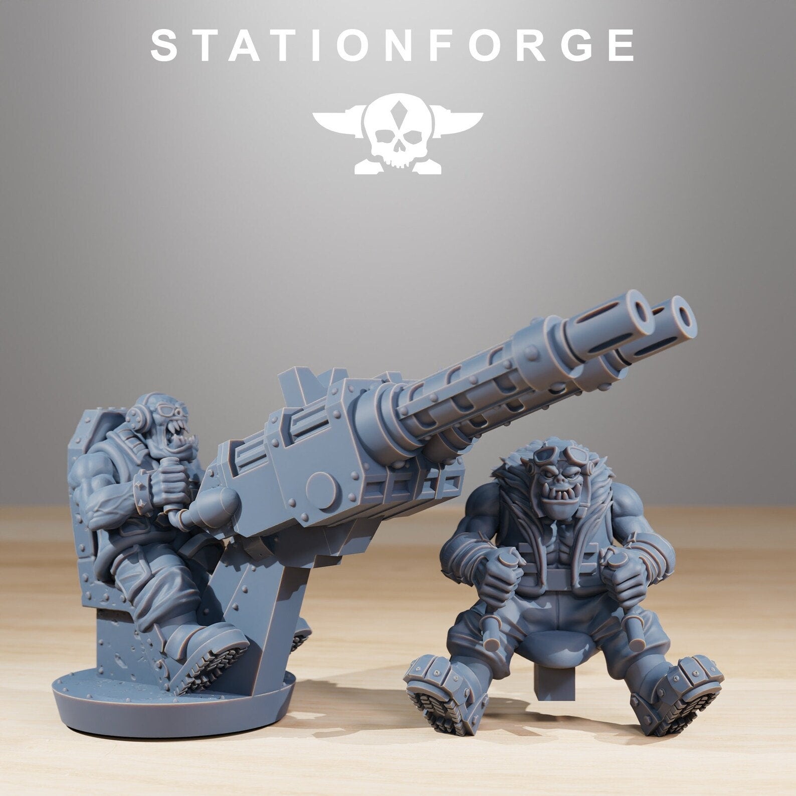 Orkaz Dragon Bomba | Orkaz | Orc | Grimdark Future | Sci Fi | Space | Table Top | Station Forge | tabletop Wargaming | High Quality Minis