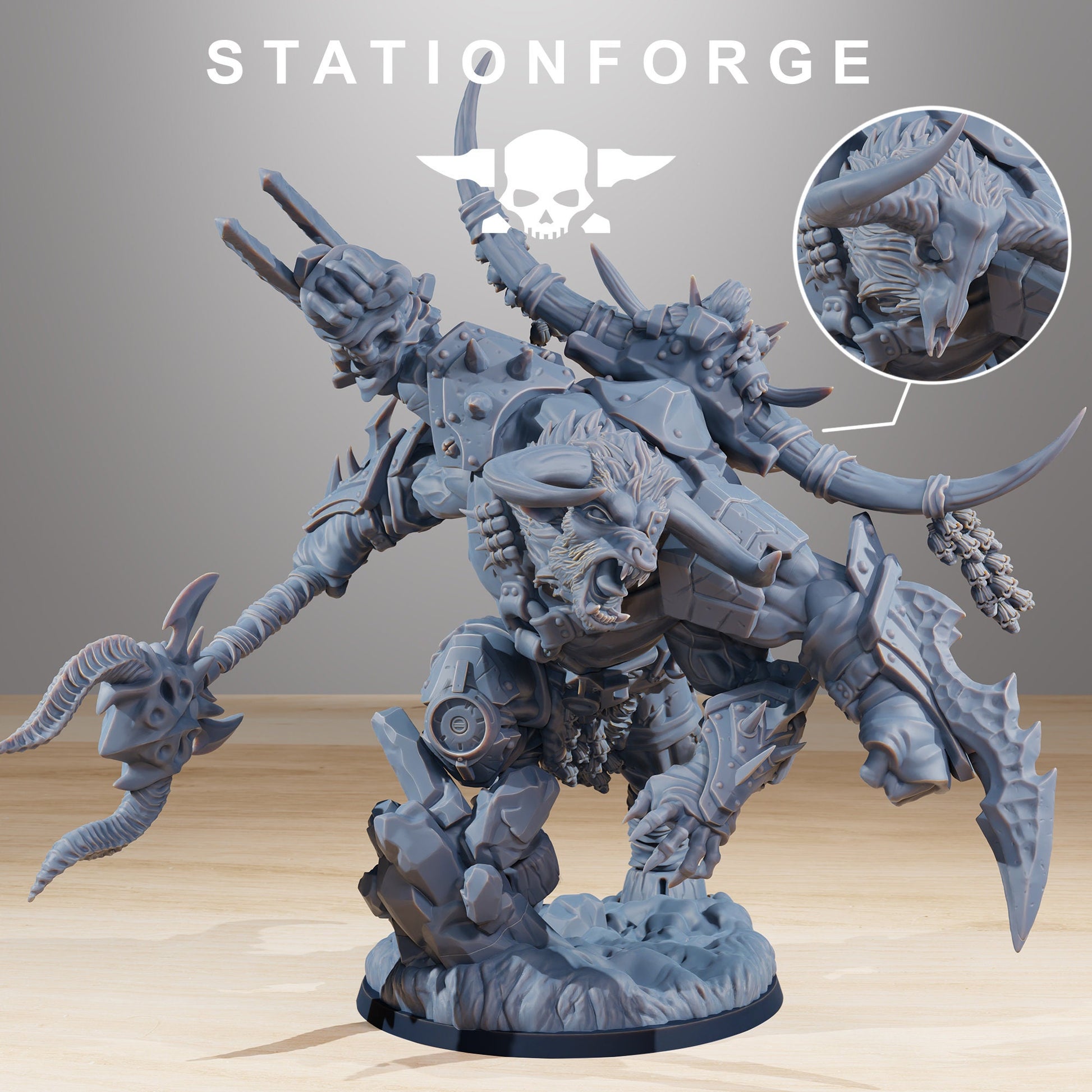 Corrupted Beast Leader | Station Forge | Wargaming
