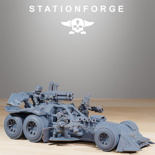 Orkaz Speedsters | Station Forge | Wargaming miniatures | Ork minis | Grimdark wargames| Orc | Tabletop Gaming
