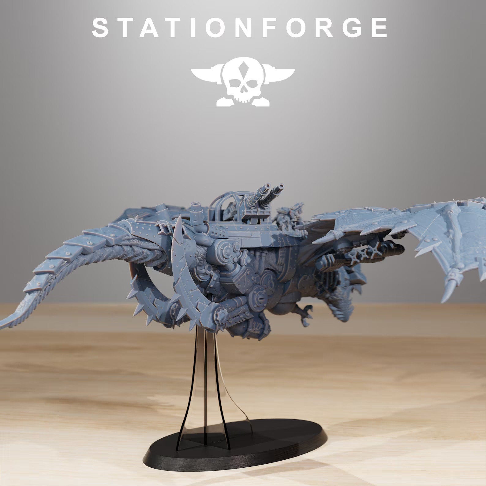 Orkaz Dragon Bomba | Orkaz | Orc | Grimdark Future | Sci Fi | Space | Table Top | Station Forge | tabletop Wargaming | High Quality Minis