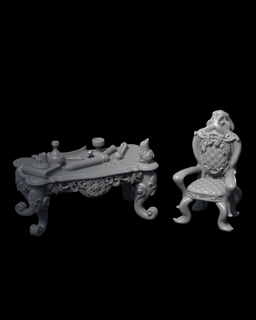 Pirate Ship Miniature Terrain - Dungeons and Dragons, D&D, Pathfinder, Wargaming, Tabletop, 28mm, 32mm - Perfect for Naval and Encounters