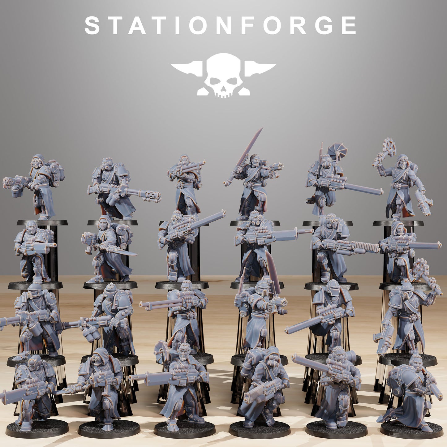 Scavenger Infantry Builder Kit | Station Forge | Wargaming | Infantry