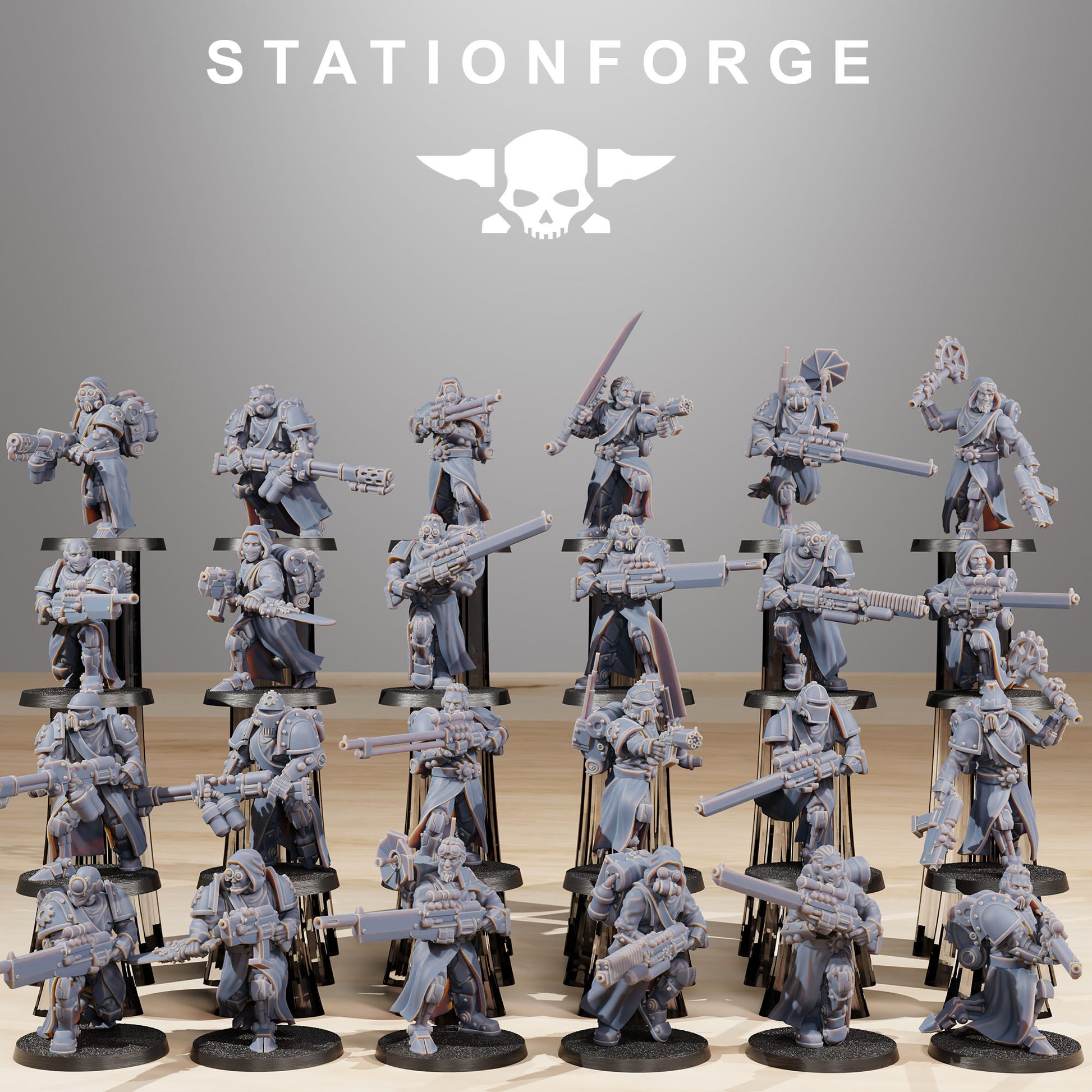 Scavenger Infantry Builder Kit | Station Forge | Wargaming | Infantry