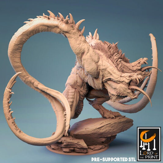 Demogorgon Greater Beast for TTRPG | Darkest Caverns| Lord of the Print | Wargaming | Dungeons and Dragons | Tabletop RPG | DnD